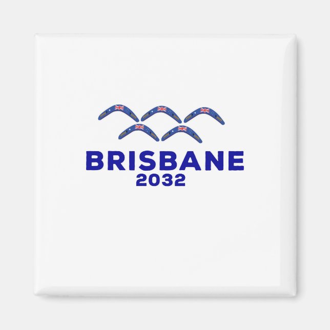 Brisbane Queensland Australien Magnet (Framsidan)
