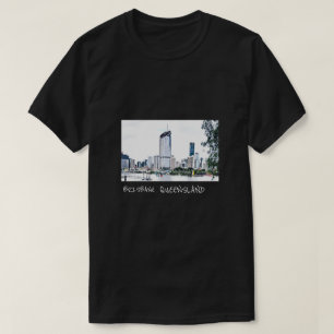 Brisbane Queenslands stadsskylttur T Shirt