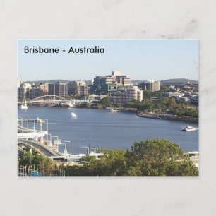 Brisbane River, Brisbane, Queensland, Australien Vykort