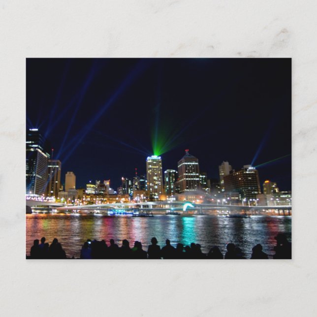 Brisbane skyline vykort (Framsida)