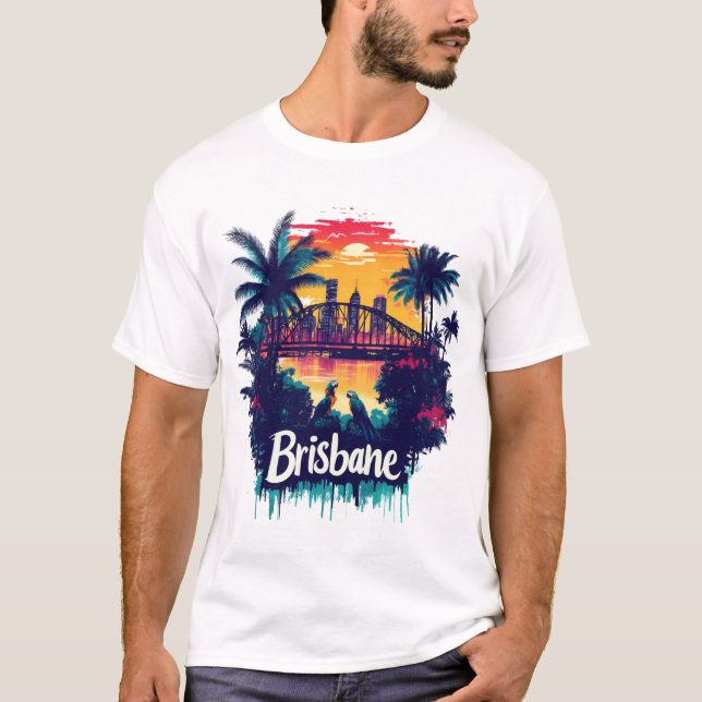Brisbane T Shirt (Framsida)