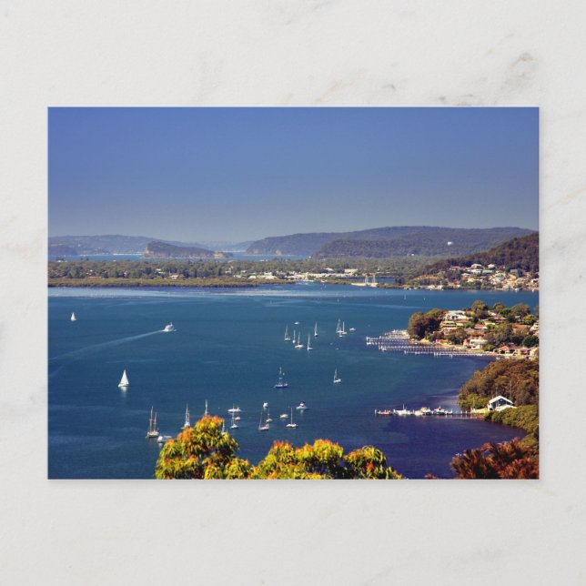 brisbane vatten vykort (Framsida)