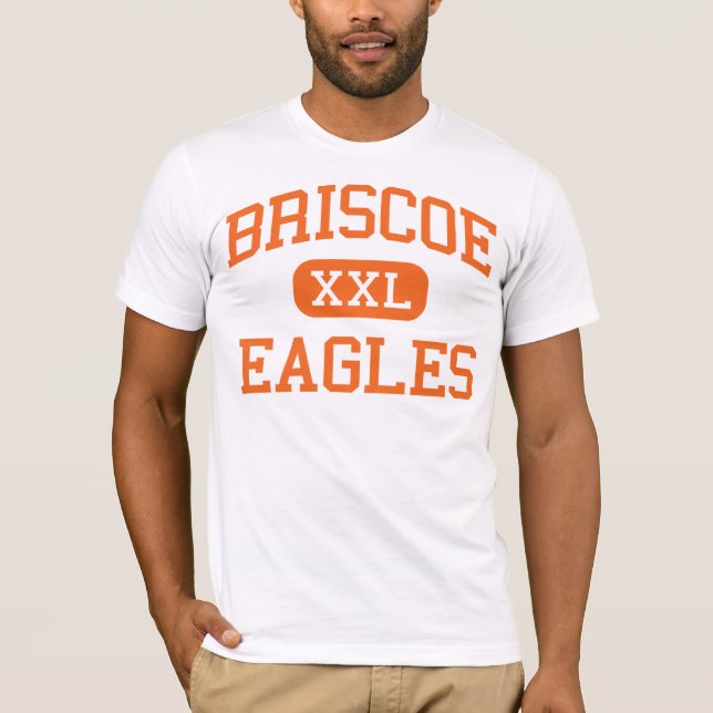 Briscoe - örnar - junior - Richmond Texas T-shirt (Framsida)