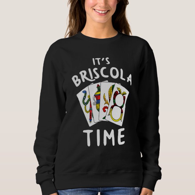 Briscola Italia Card-spel Briscola Player T Shirt (Framsida)