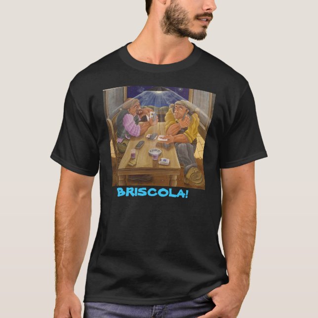 Briscola utslagsplats tee shirt (Framsida)