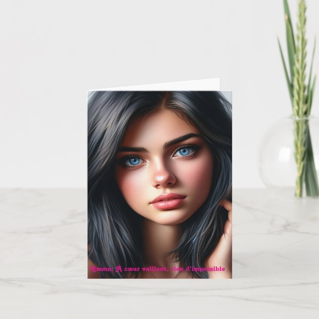 Brise d’Encouragement, carte pour tous Tack Kort (Framsida)