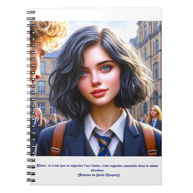  - Brise d’Optimisme Anteckningsbok (Framsidan)