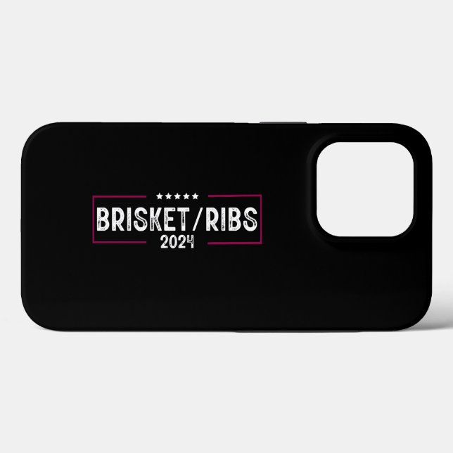 Brisket Ribs 2024 BQ Barbecue Politiskt val (Baksida (horisontell))