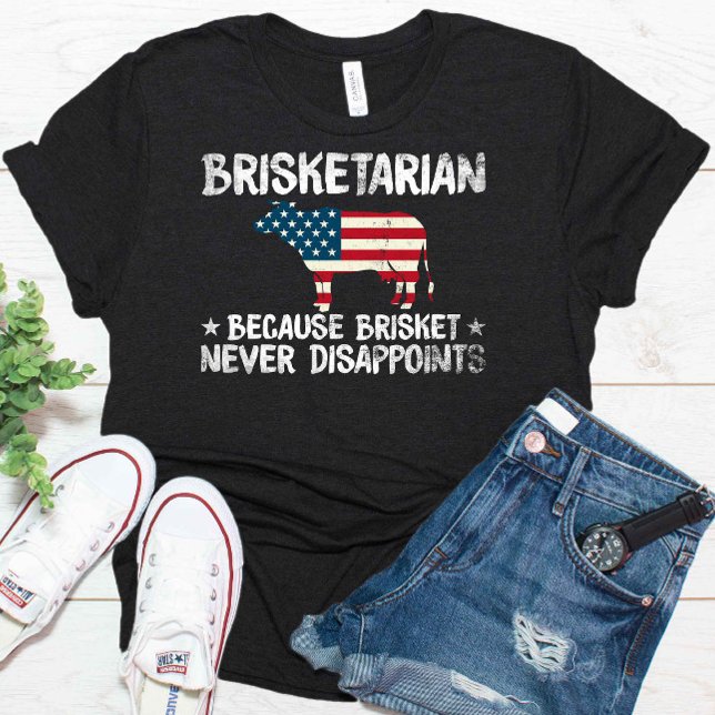Brisketarian för att Brisket aldrig gör illa T Shirt (Skapare uppladdad)