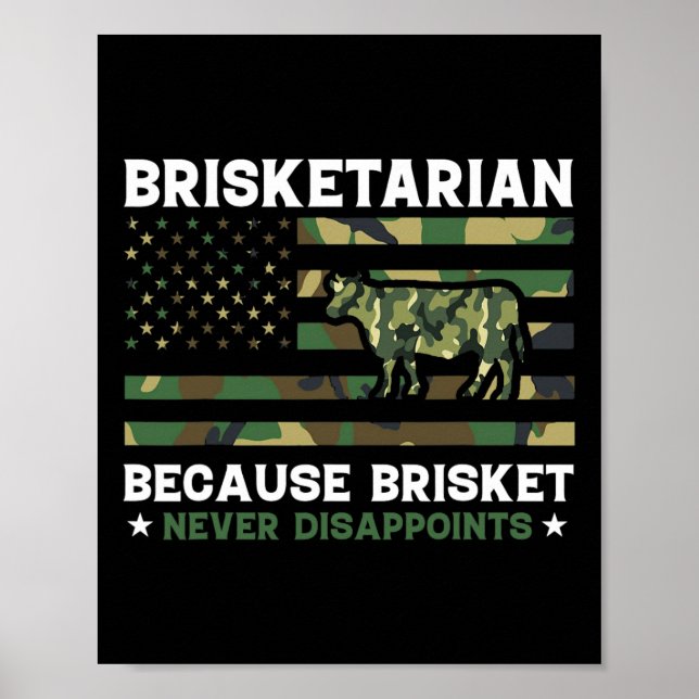 Brisketarian för att Brisket aldrig gör Shi besvik Poster (Framsidan)