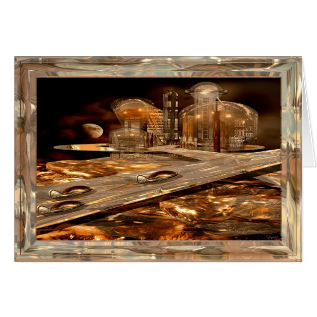 BriskPort Hälsningskort (Framsidan Horizontal)