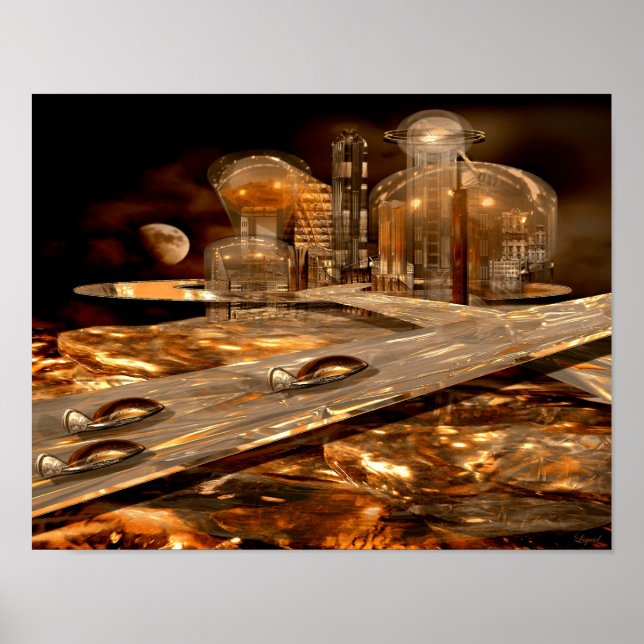 Briskport-utskrift Poster (Framsidan)