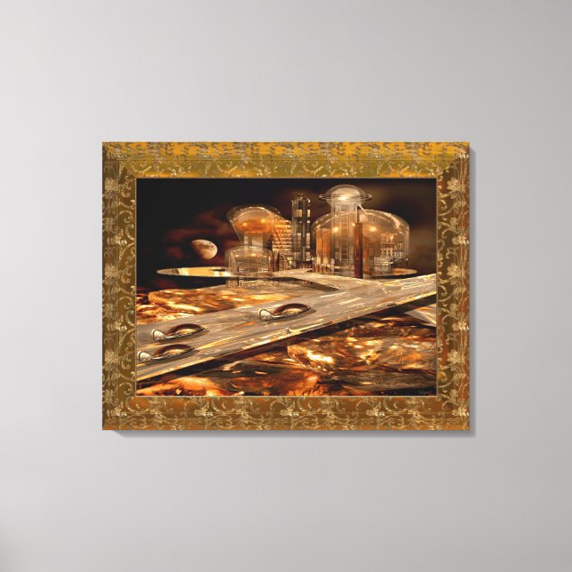 BriskPort Wrapped Canvas (Framsida)