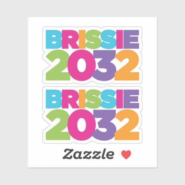 Brissie 2032 klistermärken (Ark)