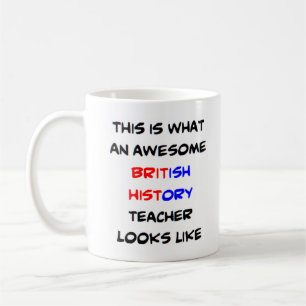 Brist historielärare i fantastisk kaffemugg