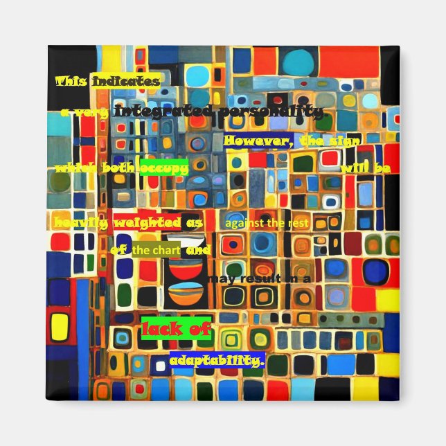 Brist på Anpassningsförmåga Magnet (Framsidan)