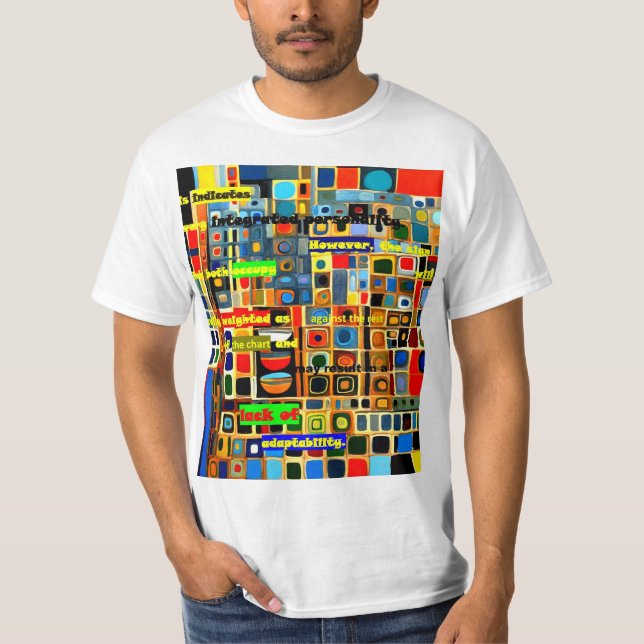 Brist på anpassningsförmåga t shirt (Framsida)
