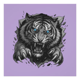 Brist på genombrott: Fet och Vild Fototryck