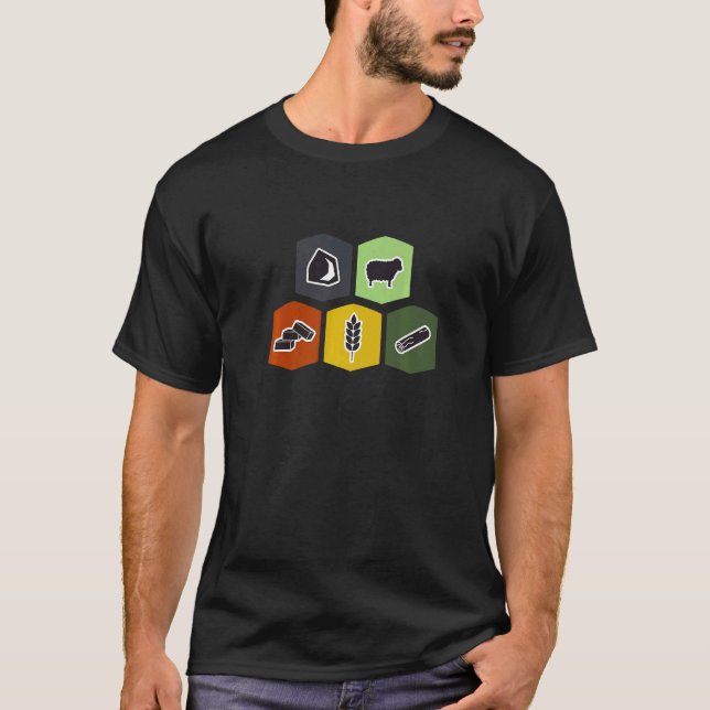 Brist på kartonger t shirt (Framsida)