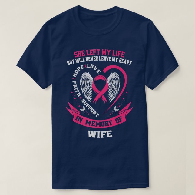 Brist på medvetenhet om bröstcancer i Make hos hus T Shirt (Design framsida)