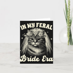 Brista att vara katt Mamma Cat Möhippa Bröllop i m Kort
