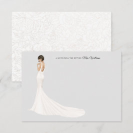 Brista i Möhippan Gown - tackkort Tack Kort