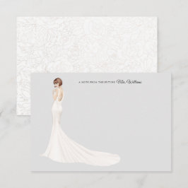 Brista i Möhippan Gown - tackkort Tack Kort