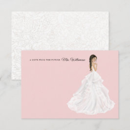 Brista i Möhippan Gown - tackkort Tack Kort