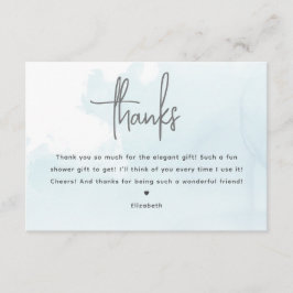 Brista på moln 9 Möhippa tackkort Tilläggskort