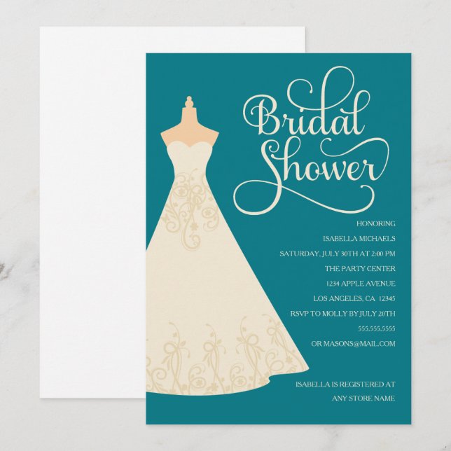 Bristfällig - Ljusskal| Välj Bakgrund Färg Inbjudningar (Fram/baksida)