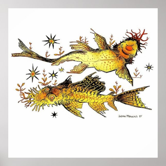 Bristlenose Pleco Poster (Framsidan)