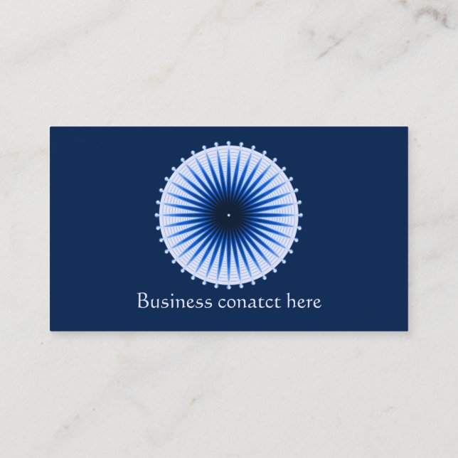 Bristning av deppighetvisitkortarna visitkort (Baksida)