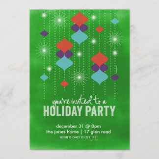 Bristningar av ljus inbjudningar