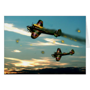 Bristol Blenheim Blank Card Hälsningskort