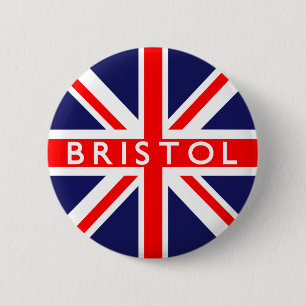 Bristol: British Flagga Knapp