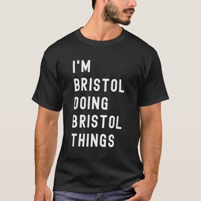 Bristol Doing Bristol Sak T Shirt (Framsida)