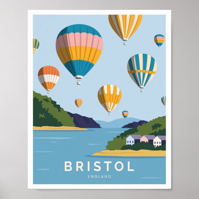 Bristol England Poster (Framsidan)