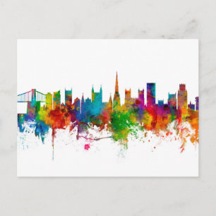 Bristol England Skyline Vykort