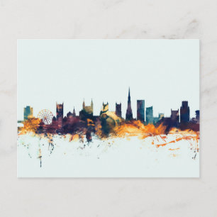 Bristol England Skyline Vykort