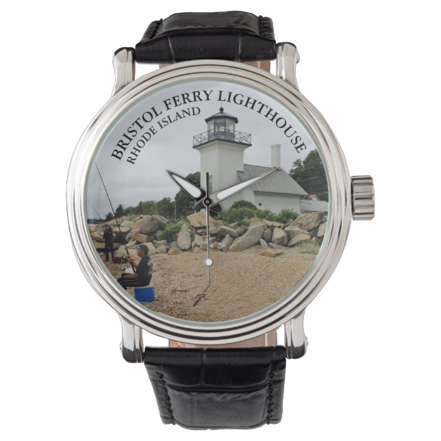 Bristol Ferry Lighthouse Rhode island eWatch Watch Armbandsur (Framsida)