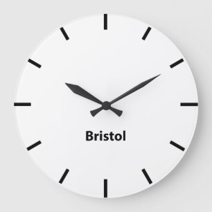 Bristol Förenade kungariket Time Wall Clock Stor Klocka