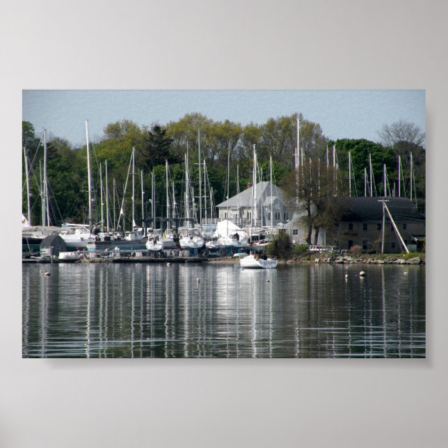 Bristol Harbour Bristol Rhode island Poster (Framsidan)