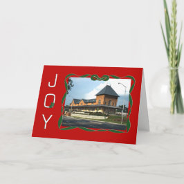 Bristol järnvägsstation Bristol Virginia Glädje Helgkort