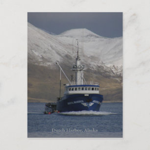 Bristol Mariner, Crab Boat in Dutch Harbour, Alask Vykort