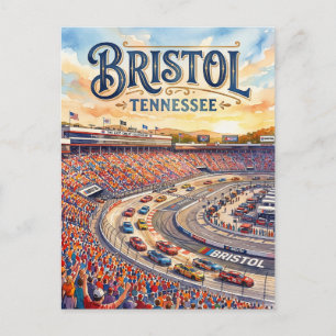 Bristol Motor Speedway USA Vykort