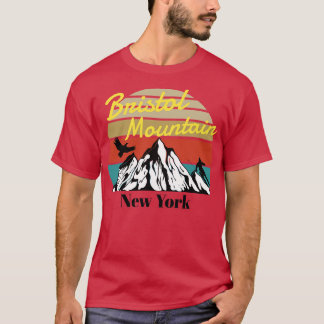 Bristol Mountain ski ski New York T Shirt