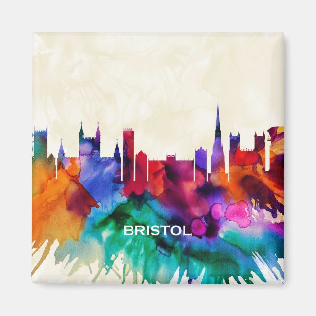 Bristol Skyline Magnet (Framsidan)