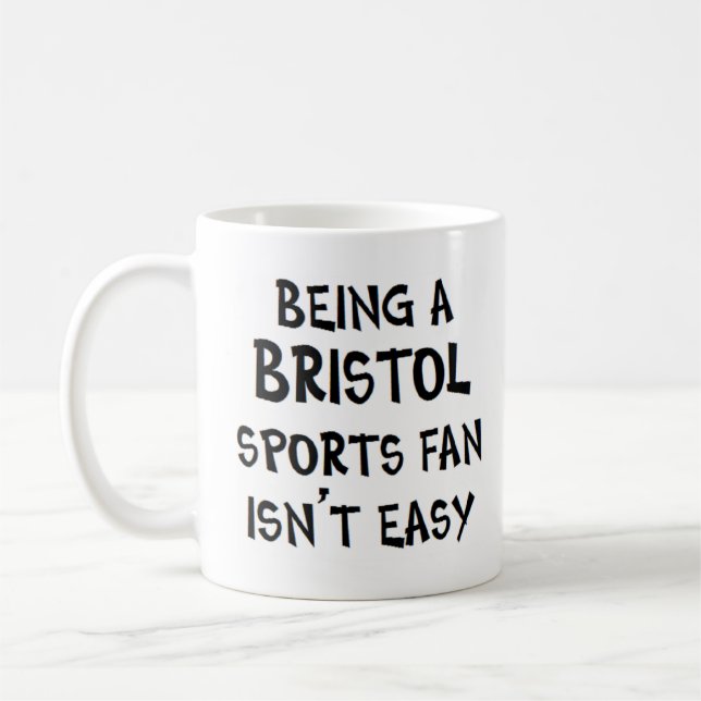 bristol sports fan, being kaffemugg (Vänster)