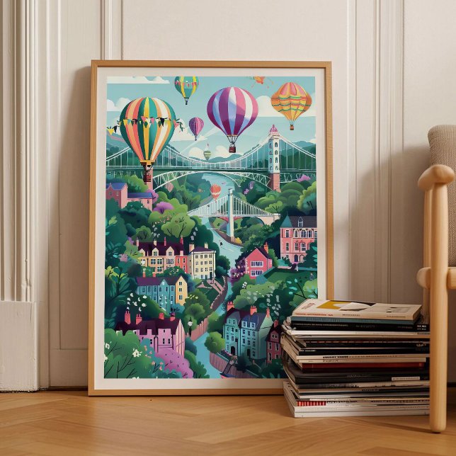 Bristol Tryck Bristol Illustration Bristol Resa  (Skapare uppladdad)