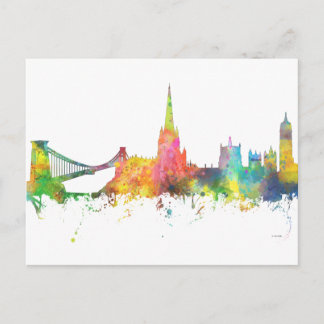 BRISTOL, UK SKYLINE VYKORT